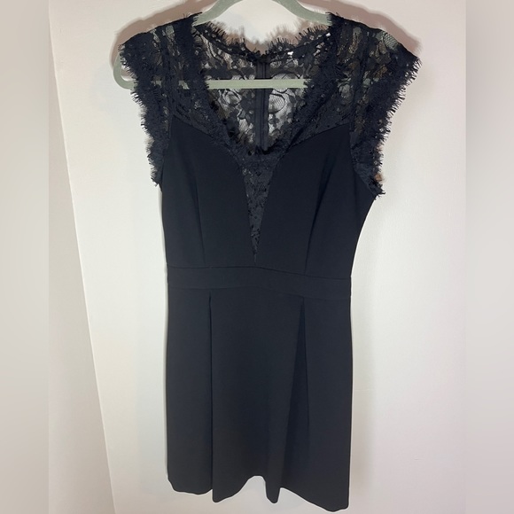 BCBGeneration Black Lace Cocktail Dress | Size 6 | Short | Worn Once | Perfect - Picture 5 of 10